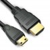 Кабель HDMI Nikon HC-E1 type C miniHDMI для фотоапарата D7200, D3300, D5200, D850 та ін.